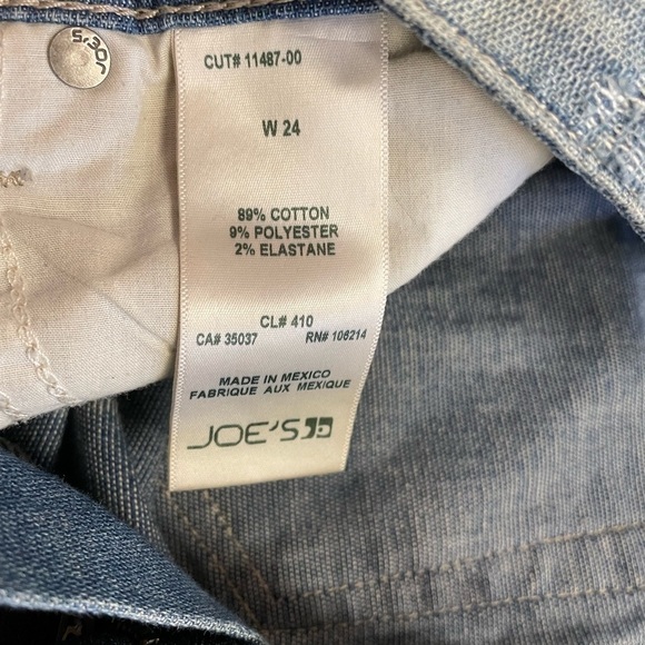 Joe’s Distressed Light Wash  Jeans Size 24 - Picture 11 of 11